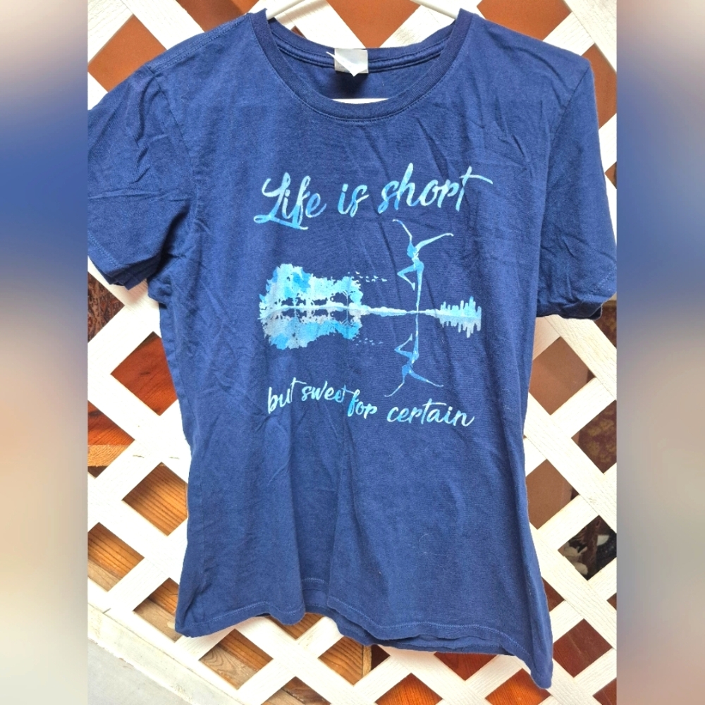 Blue Graphic T-Shirt Dave Matthews Shirt